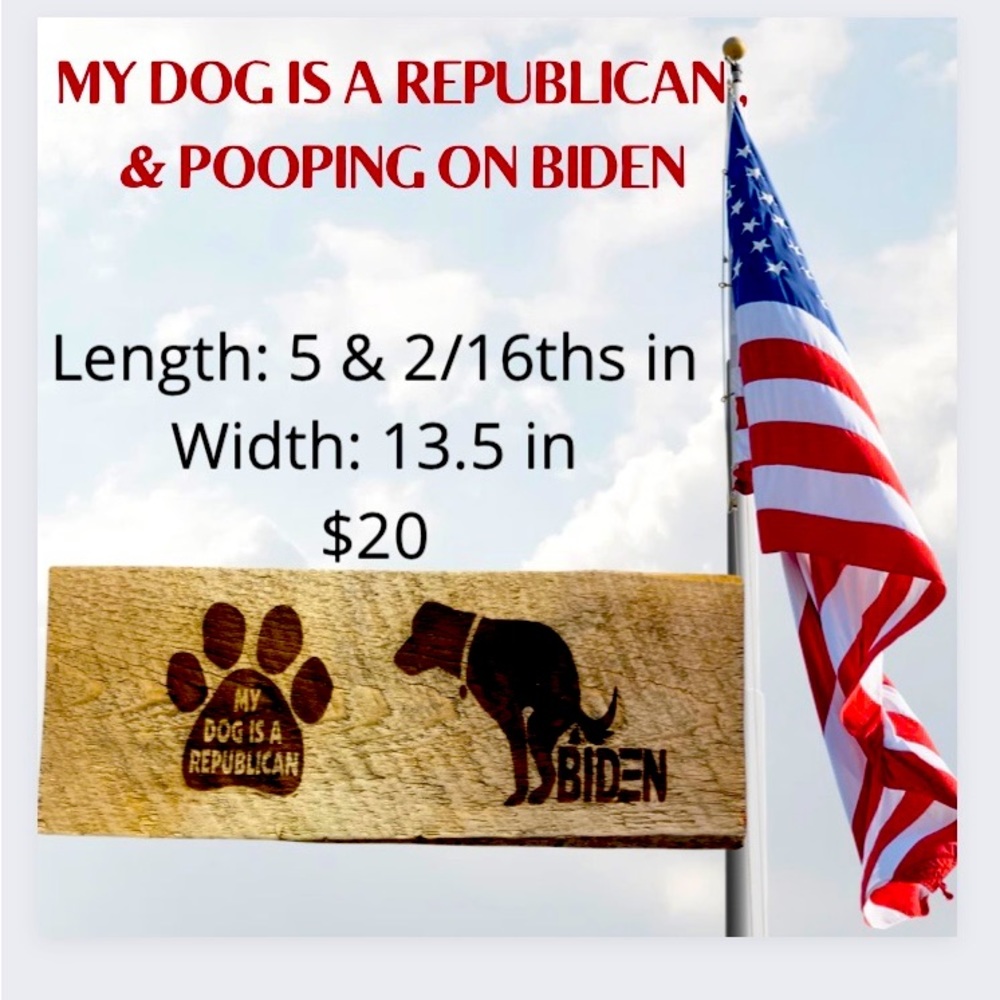 My dog is a republican